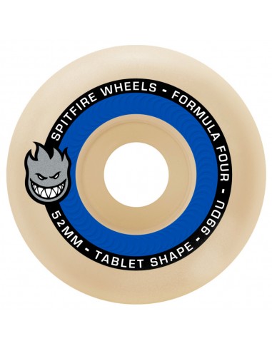 SPITFIRE Formula Four Tablets Natural 52mm 99a - Roues
