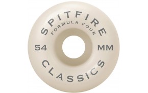 Roues de skate SPITFIRE F4 Classics 54mm - logo