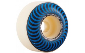 Roues de skate SPITFIRE Formula Four 56mm bleu Gros plan