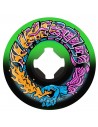 SLIME BALLS Greetings 56mm 99a Verde/Nero - Ruote da skateboard