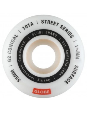 GLOBE G2 Conical White 55mm...