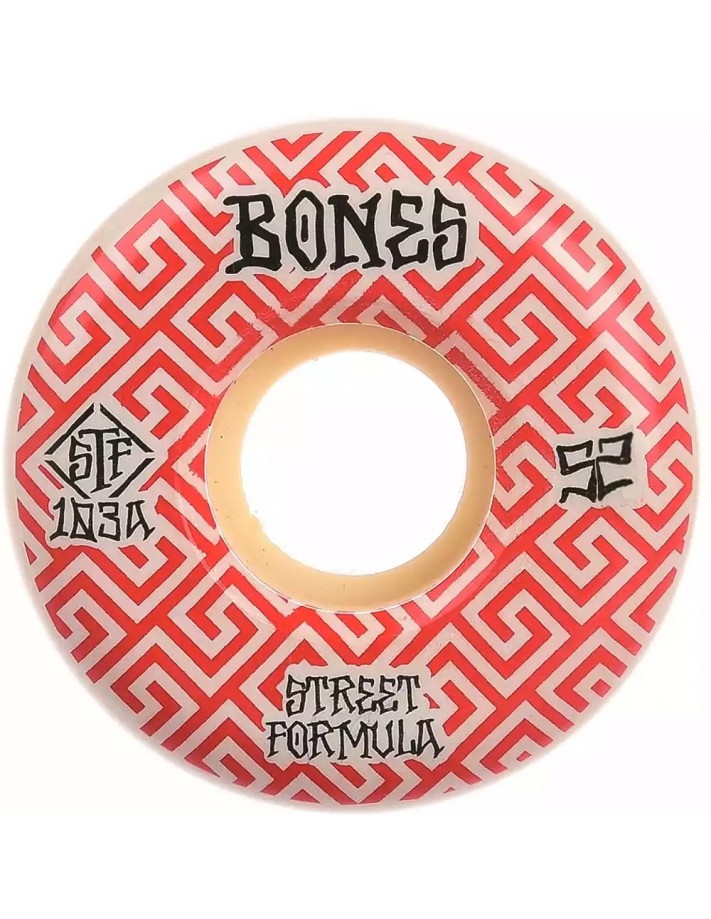 Roues de skateboard BONES STF V2 Patterns 52mm