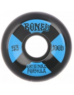 BONES 100's 53mm V5 Black...