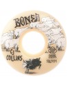 BONES STF Pro V3 Slims 52mm 99a Collins Black Sheep - Skate Rollen