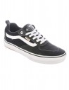 VANS Kyle Walker - (Twill) Raven - Leren Schoenen skate