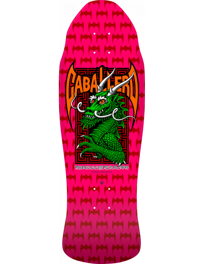 POWELL PERALTA Reissue Cab Street Dragon 9.6" - Pink - Old School