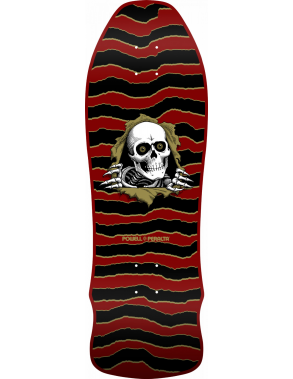 POWELL PERALTA Reissue Geegah Ripper 9.75" - Maroon - Old school