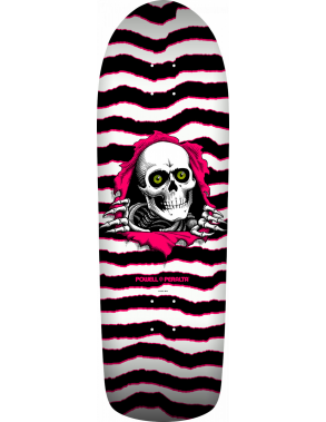 POWELL PERALTA Reissue OS Ripper 10" - White Pink - Old school