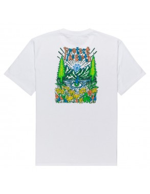 ELEMENT Karvel Youth - Optic White - T-shirt Enfnat (dos)