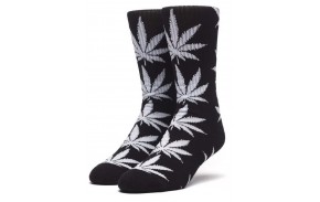 HUF Chaussettes Essentials Plantlife Pack de 3 - Noir / Blanc / Navy (skate)