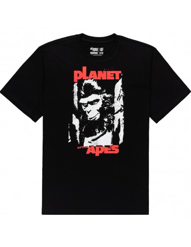 ELEMENT Battle world - Flint Black - T-shirt
