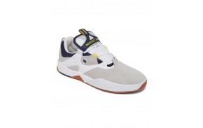 DC SHOES Kalis - White/Grey/Yellow - Chaussures de skate