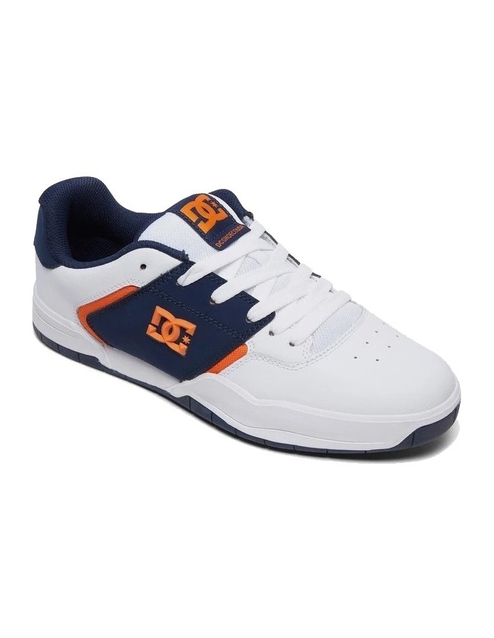 DC SHOES Central - White/Navy - Chaussures de skate