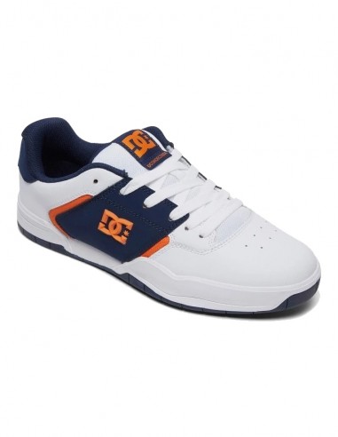 DC SHOES Central - White/Navy - Chaussures de skate