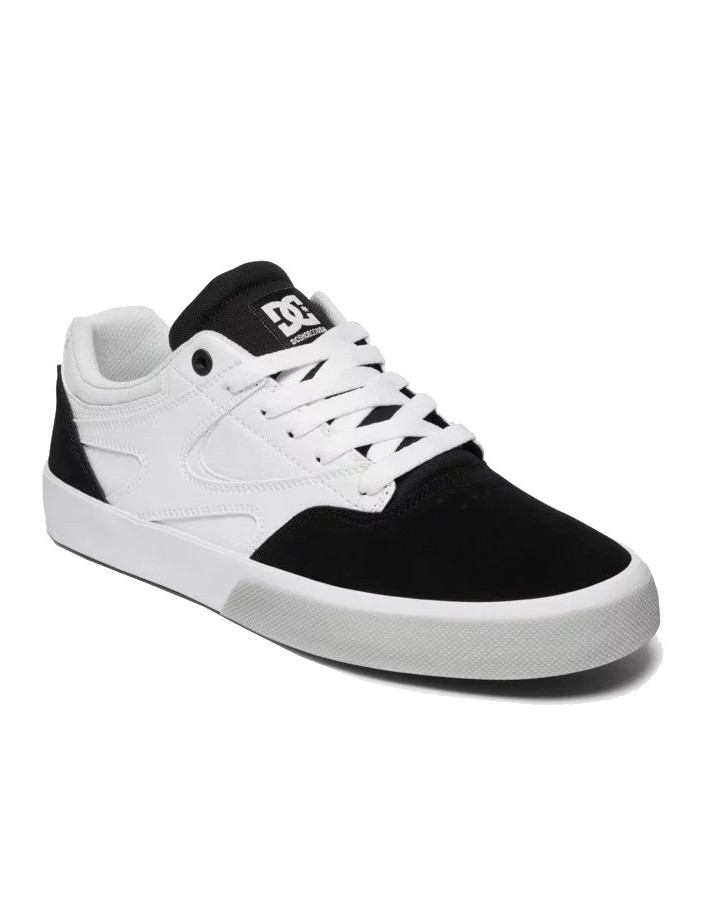 DC SHOES Kalis Vulc X MACBA Life - White/Black - Chaussures de skate