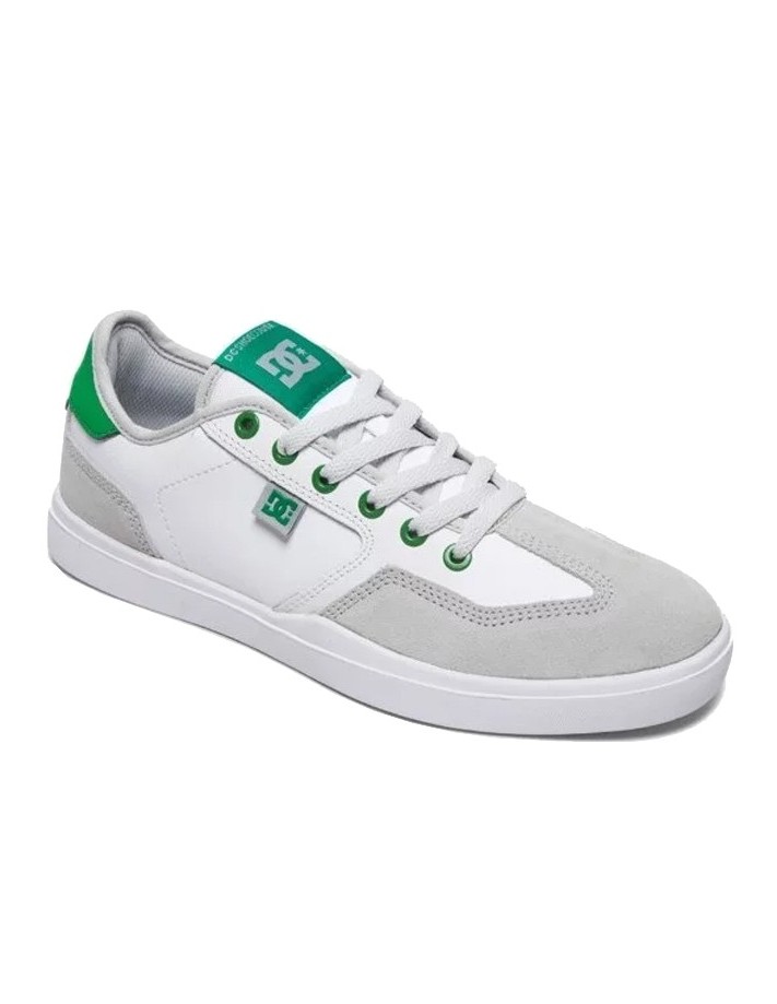 DC SHOES Vestrey - White/Grey/Green - Chaussures de skate