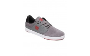 DC SHOES Plaza TC - Grey/Grey/Red - Chaussures de skate