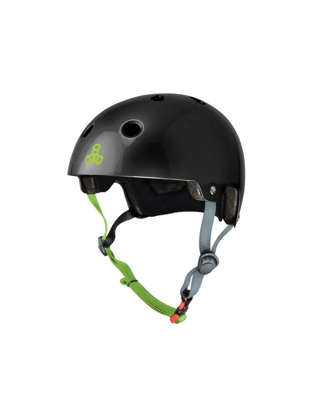 TRIPLE EIGHT Brainsaver - Noir glossy - Casque