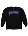 THRASHER Godzilla Burst - Zwart - Ronde hals
