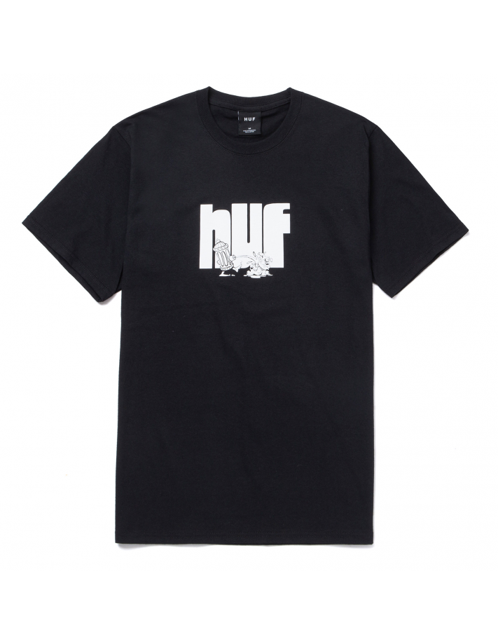 HUF Hydrate - Noir - T-shirt