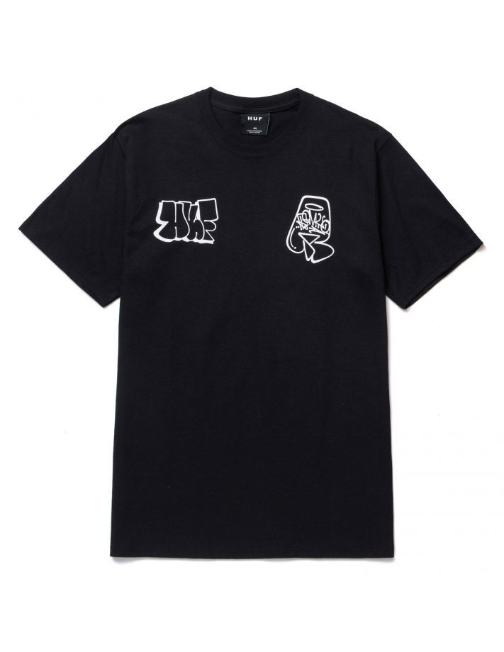 HUF Remio - Noir - T-shirt