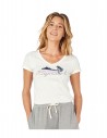 RIP CURL Basic V Tee - Bone - Camiseta
