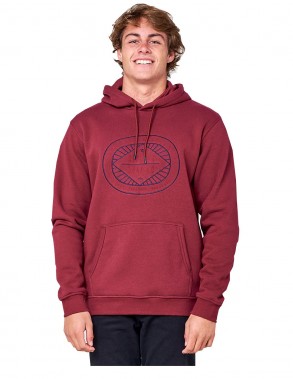 RIP CURL Radiate Fleece - Maroon - Hoodie