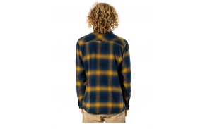 RIP CURL Count L/S Shirt - Gold - shirt back view