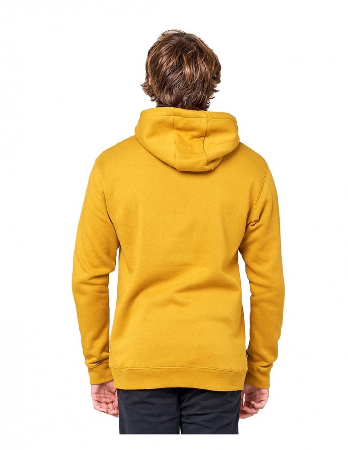 RIP CURL Horizon Hood Fleece - Mustard - Sweat à Capuche (dos) RIP CURL Horizon Hood Fleece - Mustard - Sweat à Capuche (dos)
