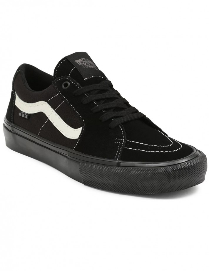 VANS Sk8 Low Black Marshmallow Skateschuhe