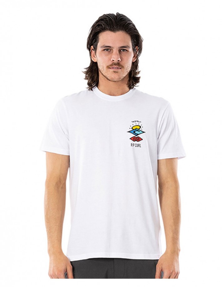 RIP CURL Search Essential Tee - White - T-shirt - face