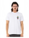 RIP CURL Search Essential Tee - White - T-shirt
