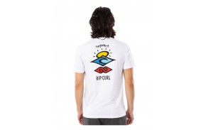 RIP CURL Search Essential Tee - Blanc - T-shirt - de dos