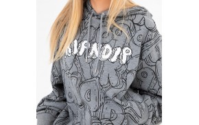 RIP N DIP Bubble Bobble - Charcoal Heather - Hoodie