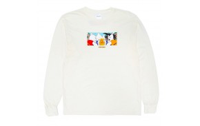 RIP N DIP Nermku Battle - Natural - T-shirt à manches longues