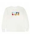 RIPNDIP Nermku Battle - Natural - T-Shirt mit langen Ärmeln