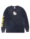 RIPNDIP 2 Moods - Nero lavaggio minerale - T-shirt a maniche lunghe