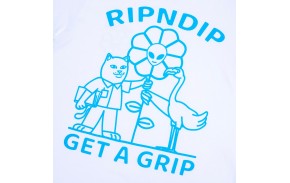 RIP N DIP Get a Grip Tee - White - T-shirt