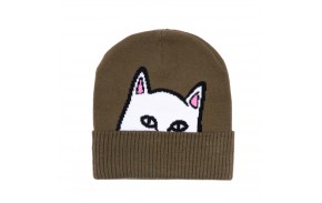 RIPNDIP Peeking Nermal Beanie - Forest - Bonnet