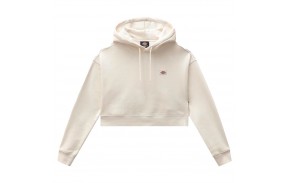 DICKIES Oakport Cropped - Ecru - Sweat à Capuche