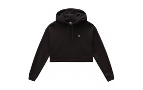 DICKIES Oakport Cropped - Noir - Sweat à Capuche
