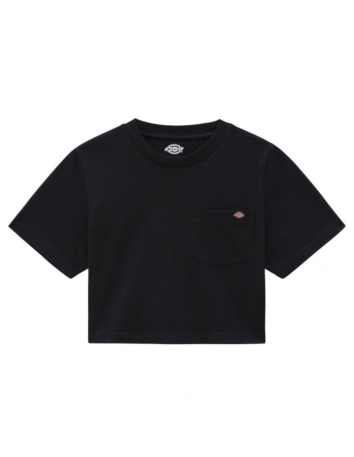 DICKIES Porterdale - Noir - T-shirt Croptop