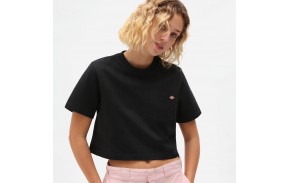 DICKIES Porterdale - Noir - T-shirt Croptop (femme)