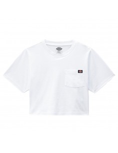 DICKIES Porterdale - Blanc - T-shirt Croptop