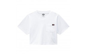 DICKIES Porterdale - Blanc - T-shirt Croptop