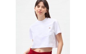DICKIES Porterdale - Blanc - T-shirt Croptop (femme)