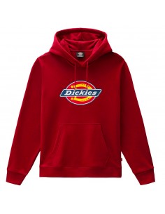 DICKIES Icon Logo - Rouge - Sweat à Capuche