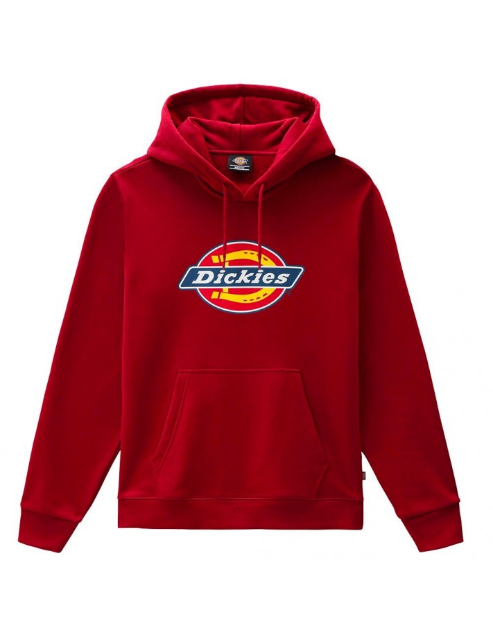 DICKIES Icon Logo - Rouge - Sweat à Capuche