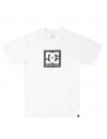 DC - Vierkante ster - Wit - T-shirt