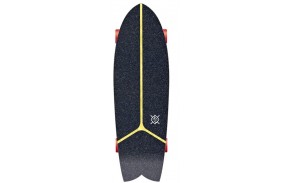 Surf skat Flying Wheels Solana 32 Blackleaf - grip